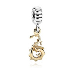 pandora two tone dragon