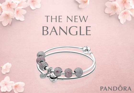 Pandora Bangle Cherry Blossom