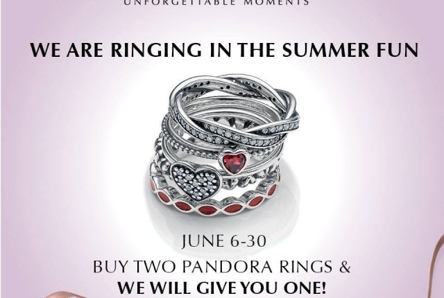 pandora rings 3 for 2