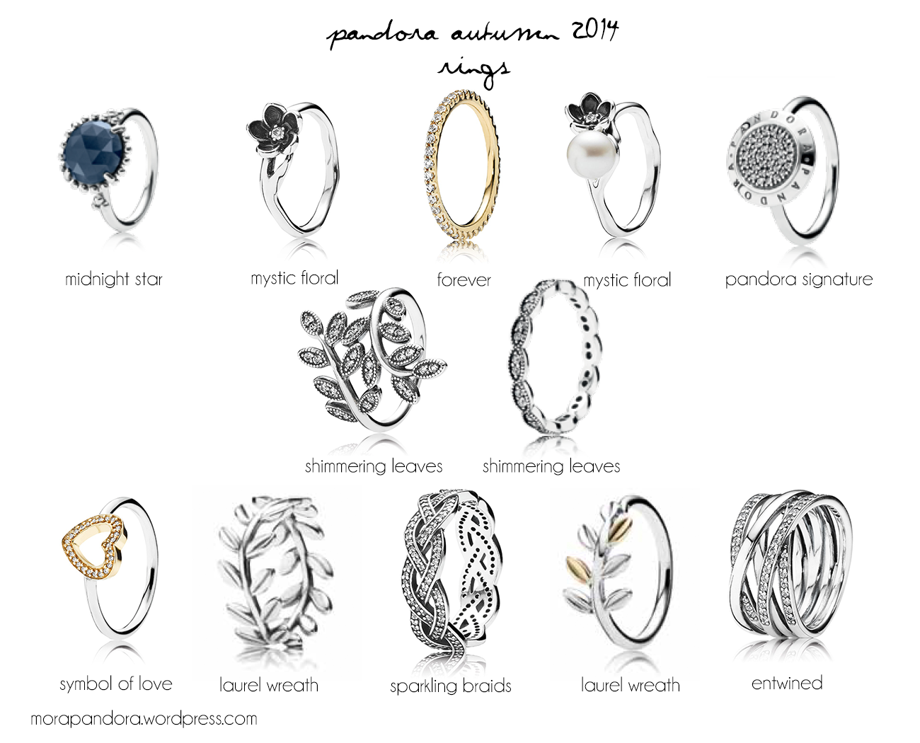 Preview: Pandora Autumn / Fall 2014 Jewellery with Pricing | Mora Pandora