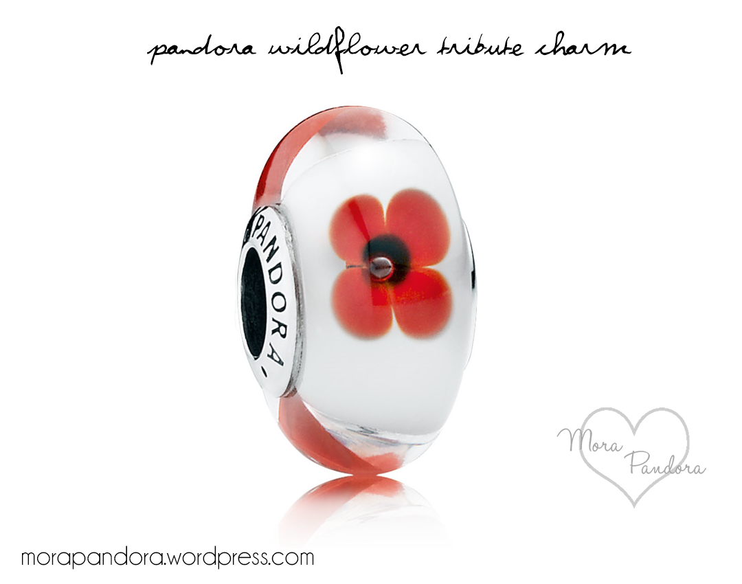 pandora wildflower murano tribute