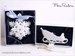 pandora christmas ornament 2015 snowflake
