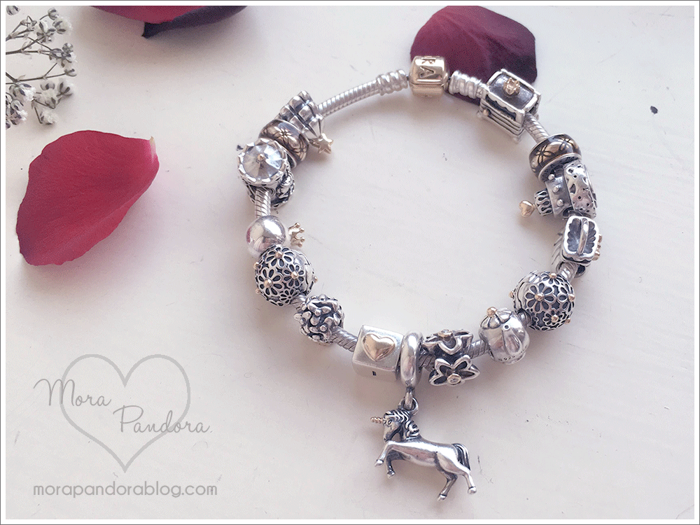 pandora two-tone bracelet