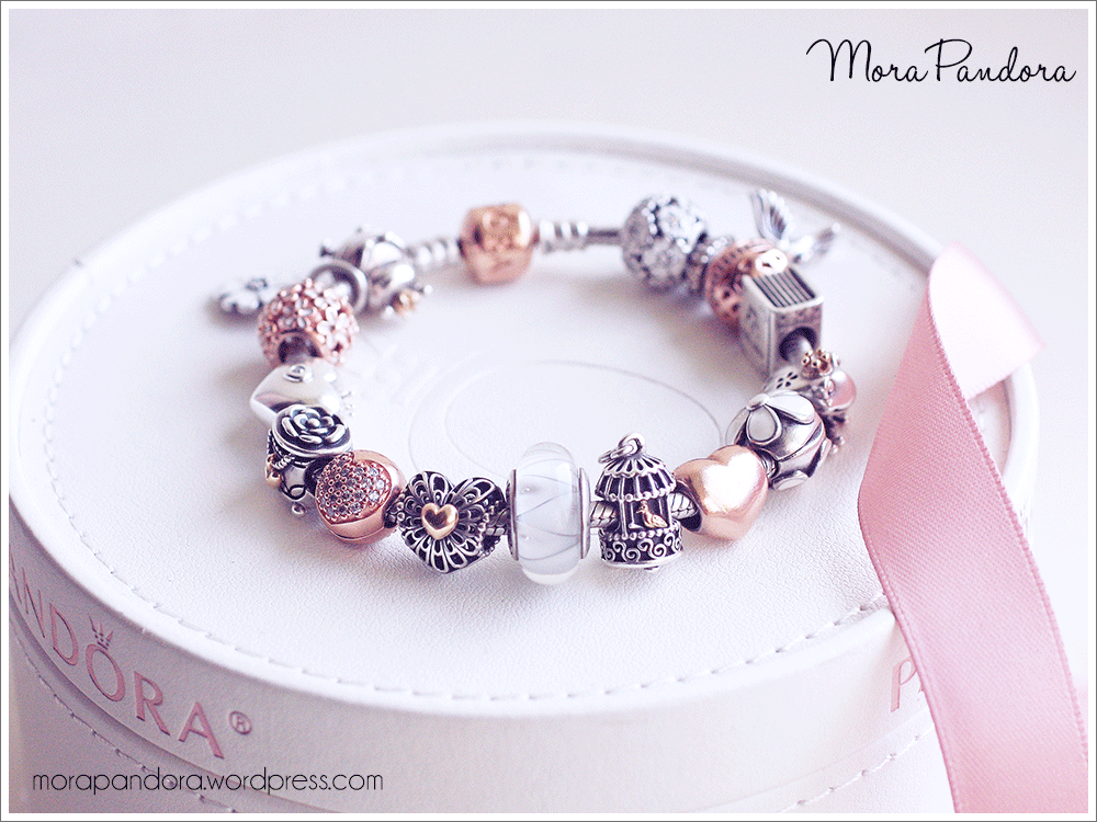 pandora rose three metal