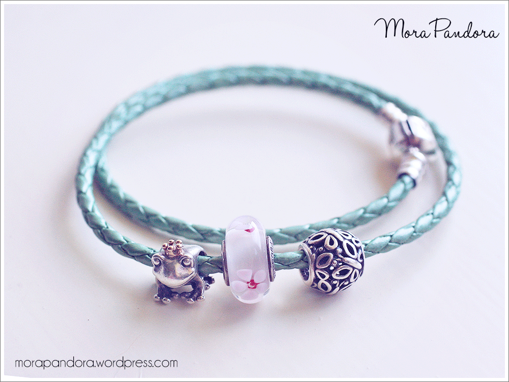 Review Green Leather Bracelet from Pandora Summer 2015 Mora Pandora