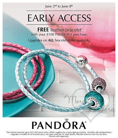 pandora us leather bracelet promo