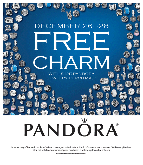 Promotion Alert Pandora Boxing Day 2015 Sales RoundUp Mora Pandora