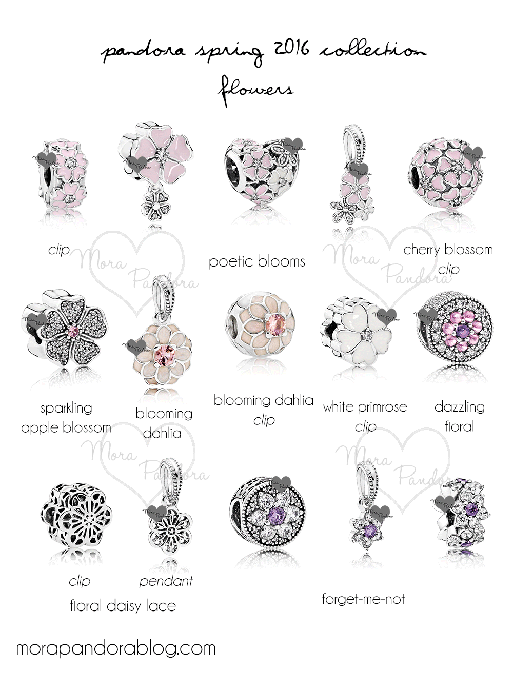 Pandora Spring 2016 Preview - Flowers