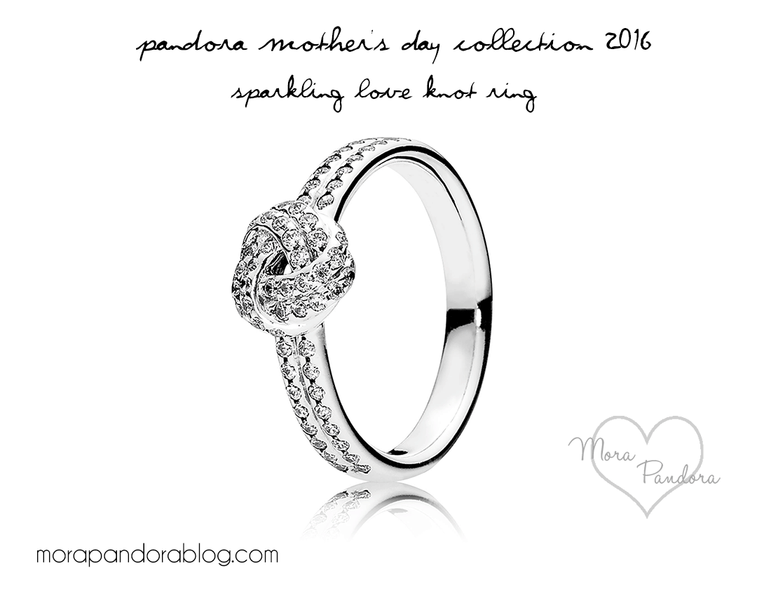 pandora uk sparkling love knot ring