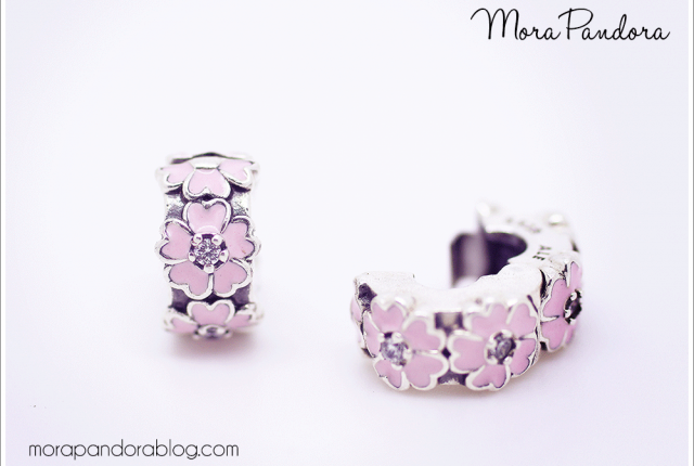 pandora pink primrose silicone clips