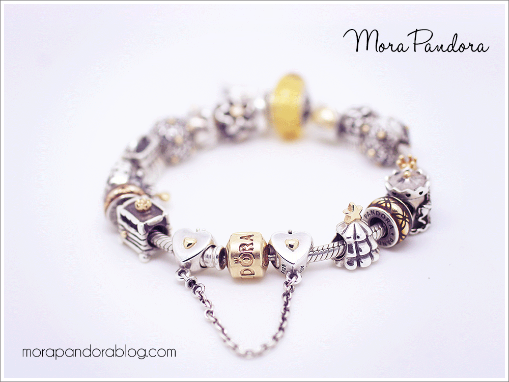 pandora mother's day 2016 heart crown safety chain