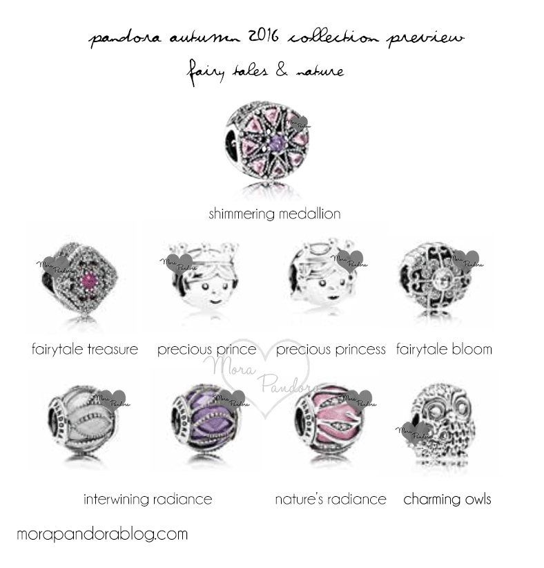 Pandora Autumn 2016 collection updated