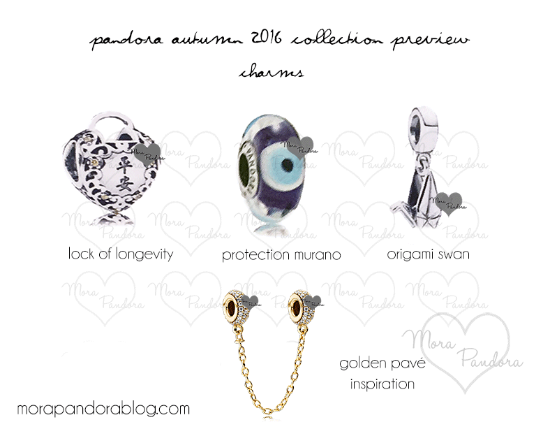 Pandora Autumn 2016 Extra Charms