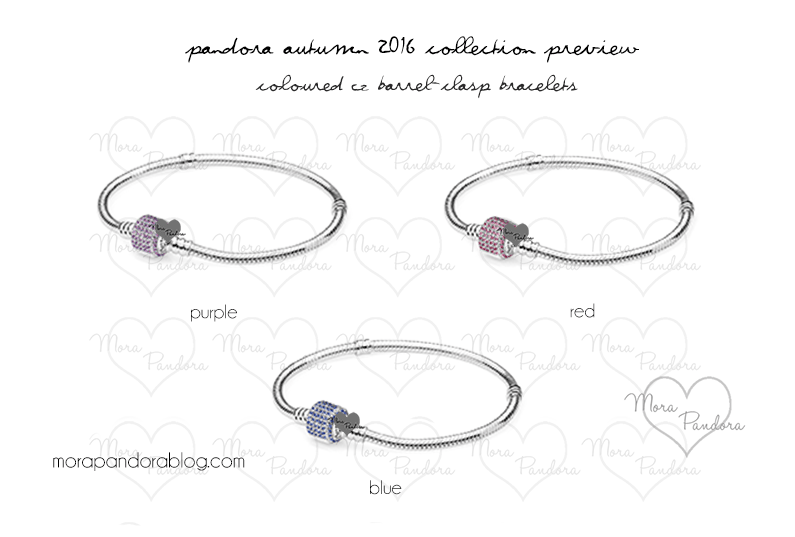 Pandora Autumn 2016 Coloured Bracelets