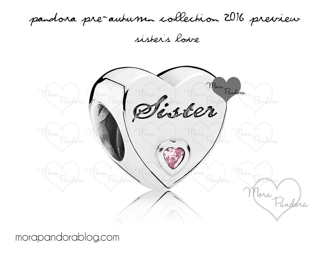 pandora pre-autumn 2016 sister's love