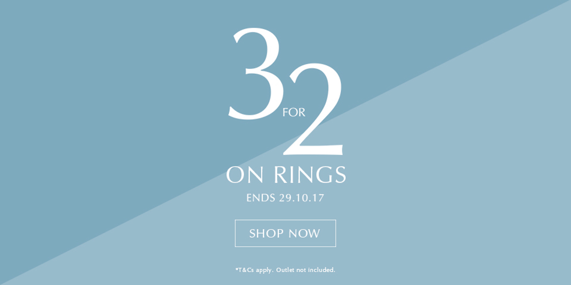 Promotion Alerts 3for2 rings offer for the UK... Mora Pandora