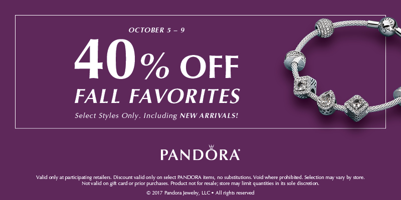 Promotion Alert: 40% off Pandora sale for the US! | Mora Pandora