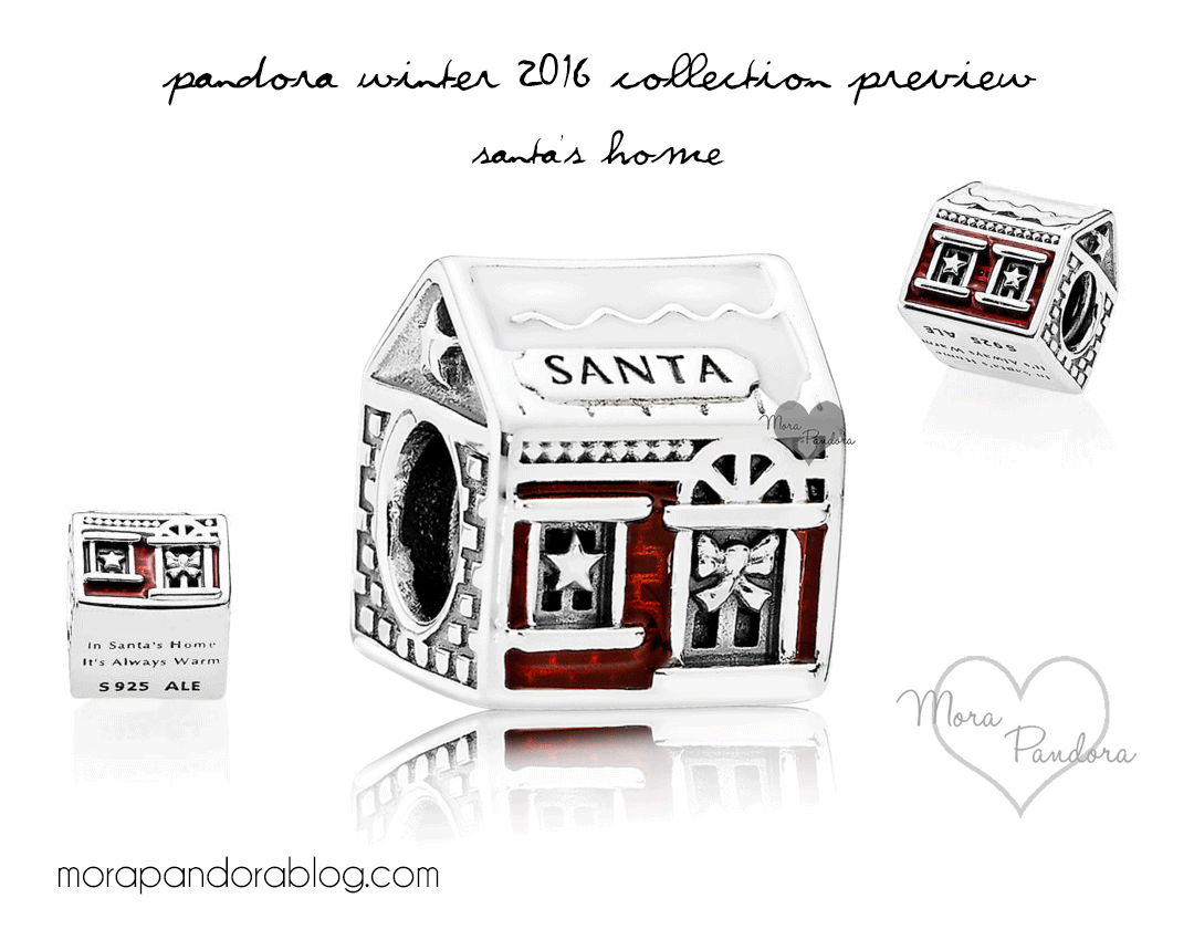 Pandora Winter 2016 Holiday Preview Santa's Home