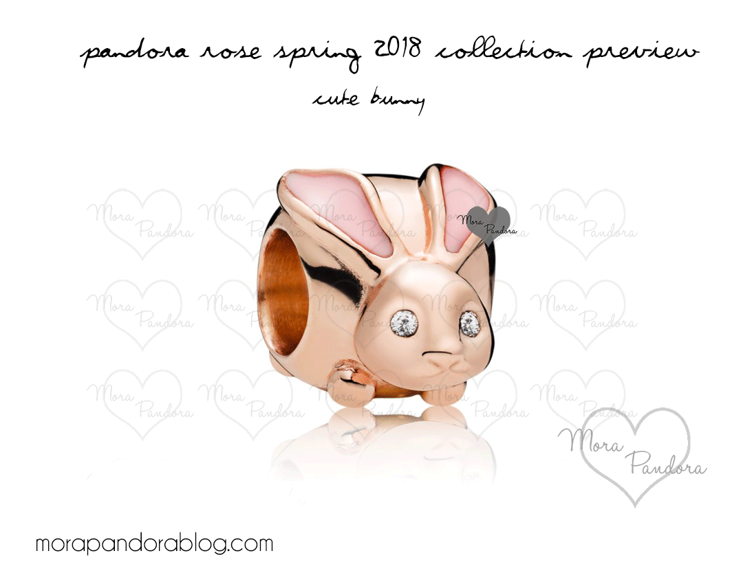 Pandora Rose Spring 2018 cute bunny