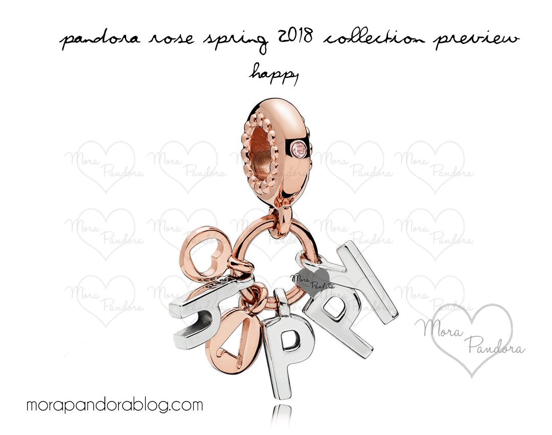 Pandora rose spring 2018 happy