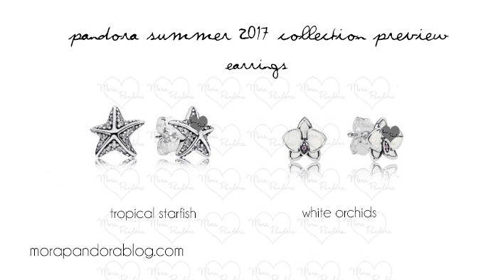 Pandora Summer 2017 earrings