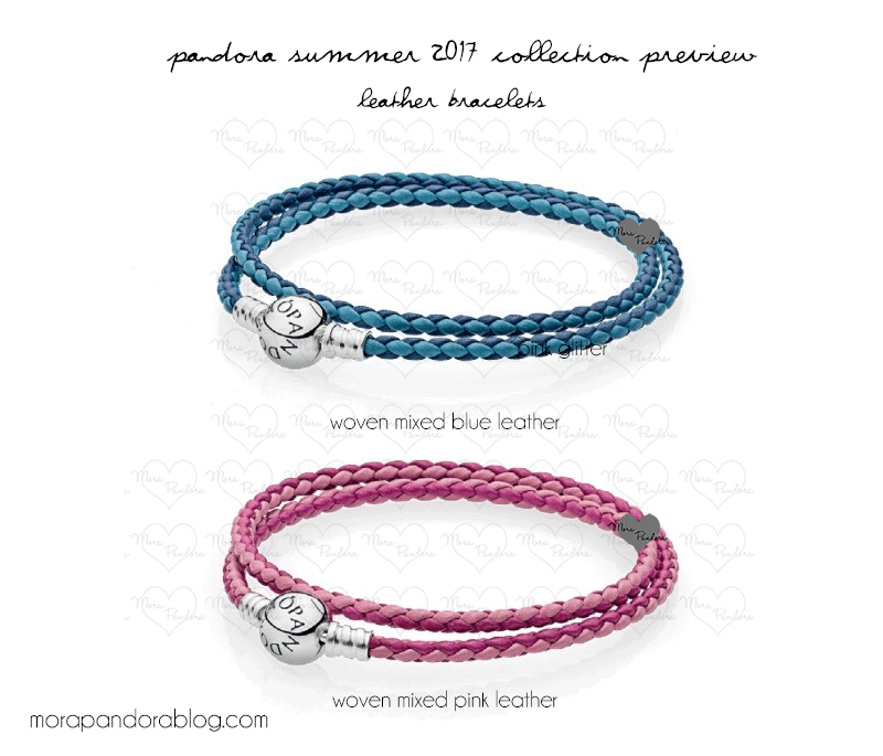 Pandora Summer 2017 Leather bracelets