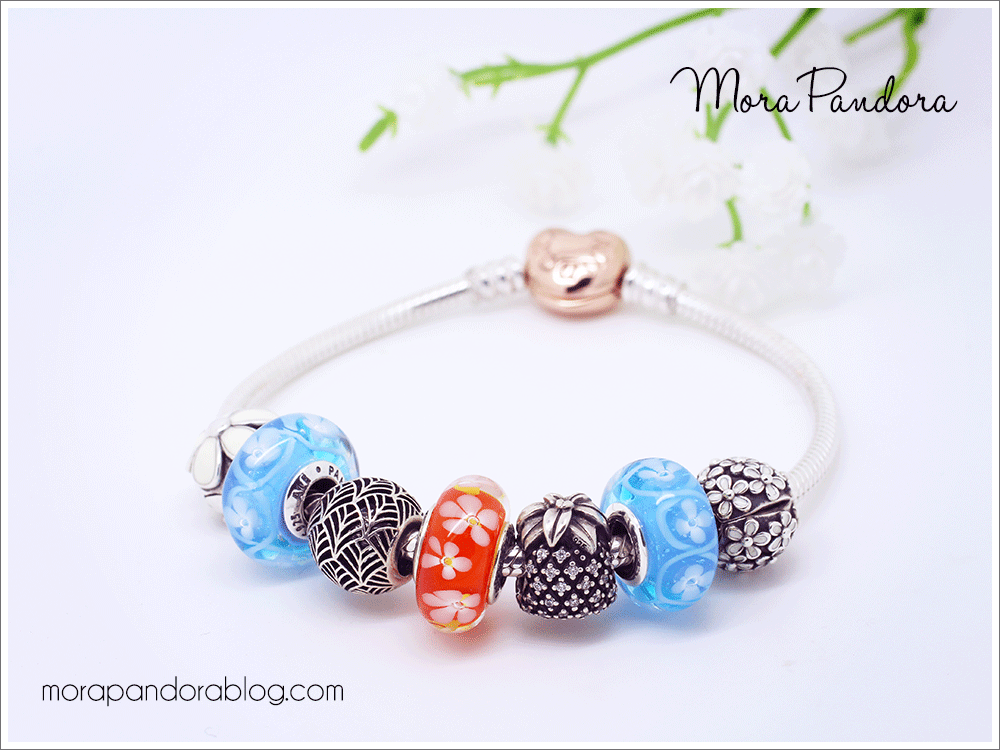 Pandora Spring 2017 Blue Field of Flowers