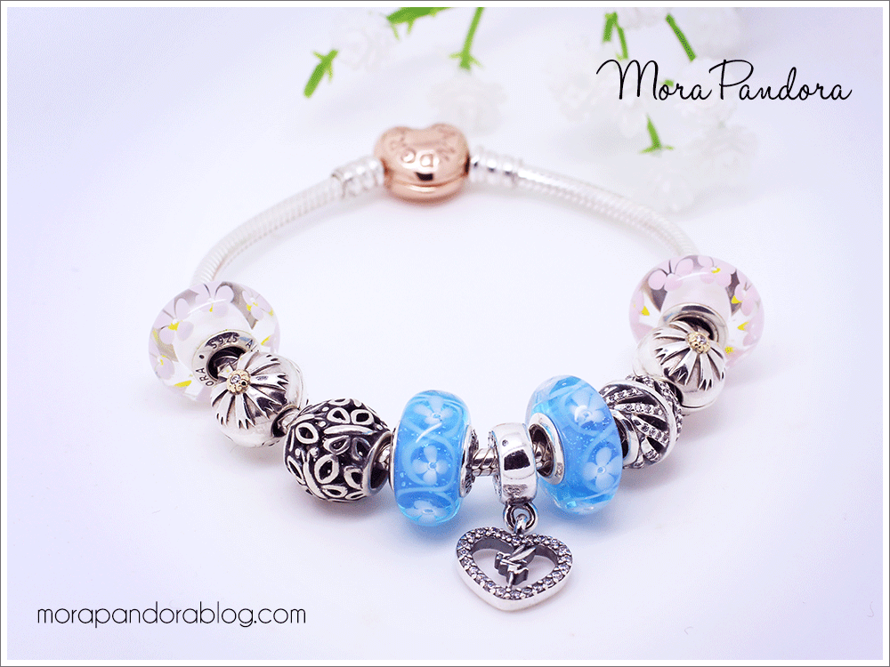 Pandora Spring 2017 Blue Field of Flowers