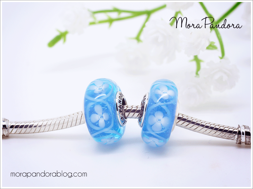 Pandora Spring 2017 Blue Field of Flowers