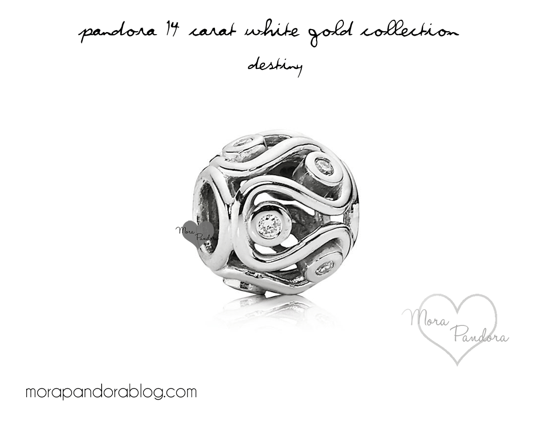 Pandora 10th anniversary white gold