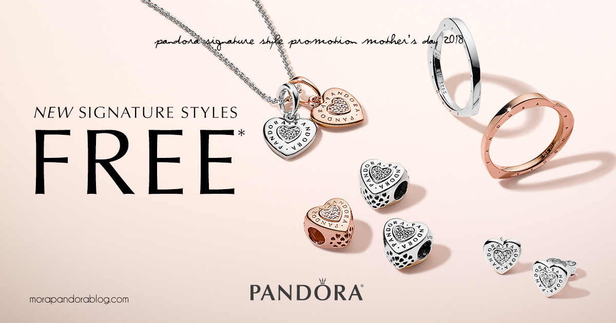 Pandora Mother's Day promo 2018