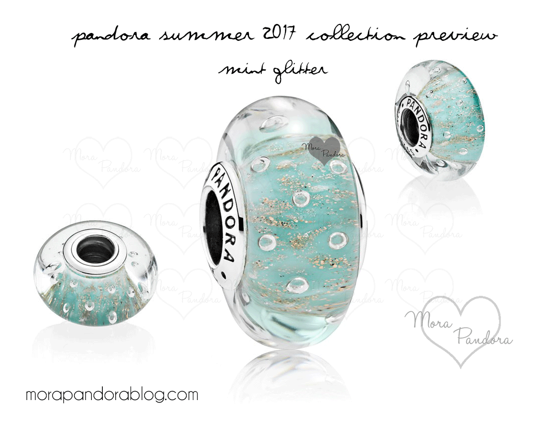 Pandora Summer 2017 glitter muranos