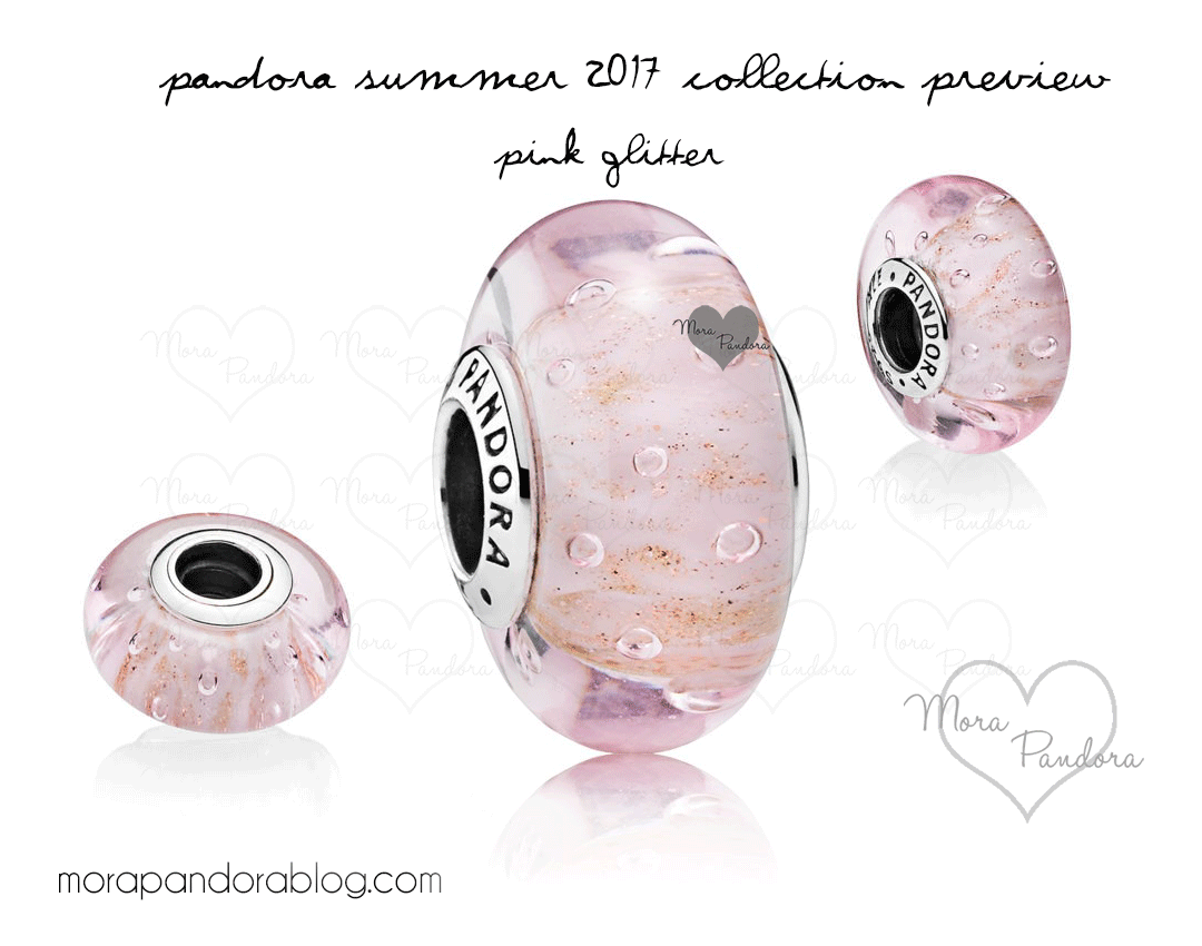 Pandora Summer 2017 glitter muranos