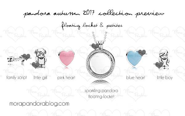 Pandora Autumn 2017 Floating Lockets and Petites