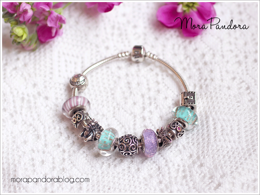 Pandora Summer 2017 Mint Glitter murano