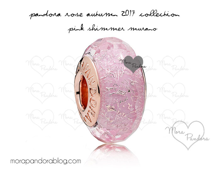 Pandora Rose Autumn 2017 murano