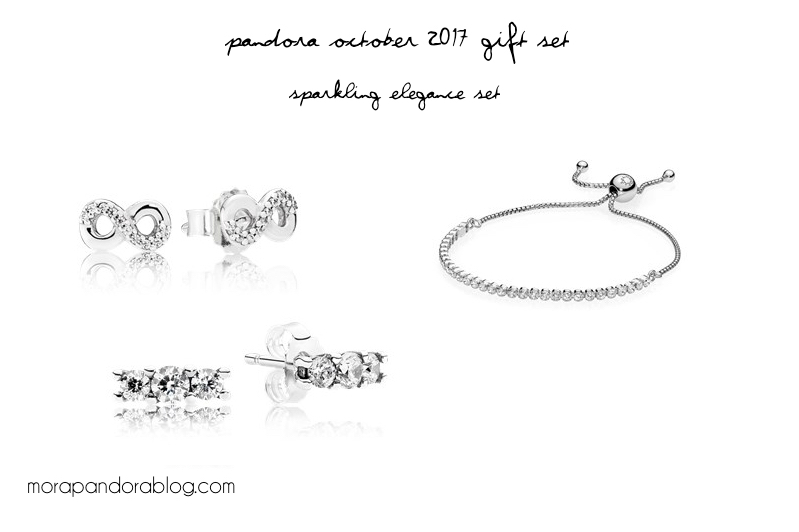 pandora gift set us october 2017 sparkling elegance set