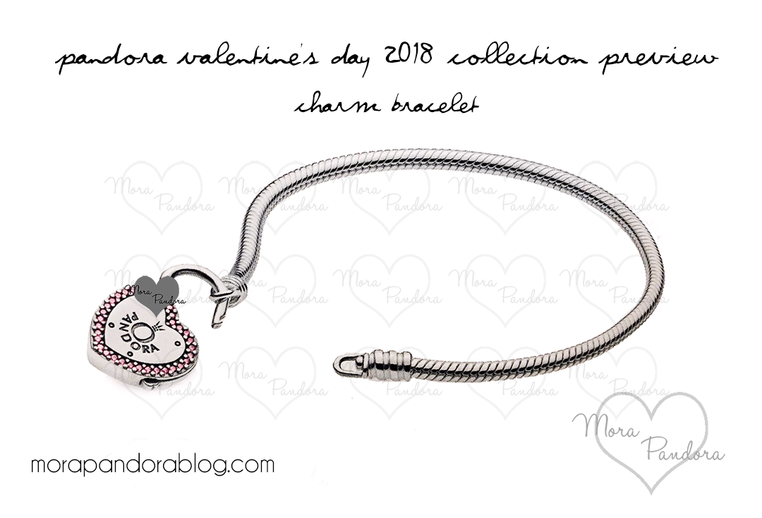 Pandora Valentine's Day 2018 Collection Preview charm bracelet