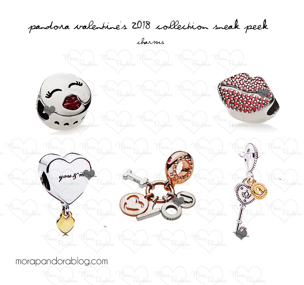 Pandora Valentine's Day 2018 Collection Preview charms