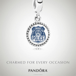 pandora police charm