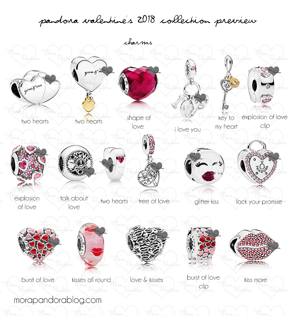 Pandora Valentine's Day 2018 collection preview - Mora Pandora