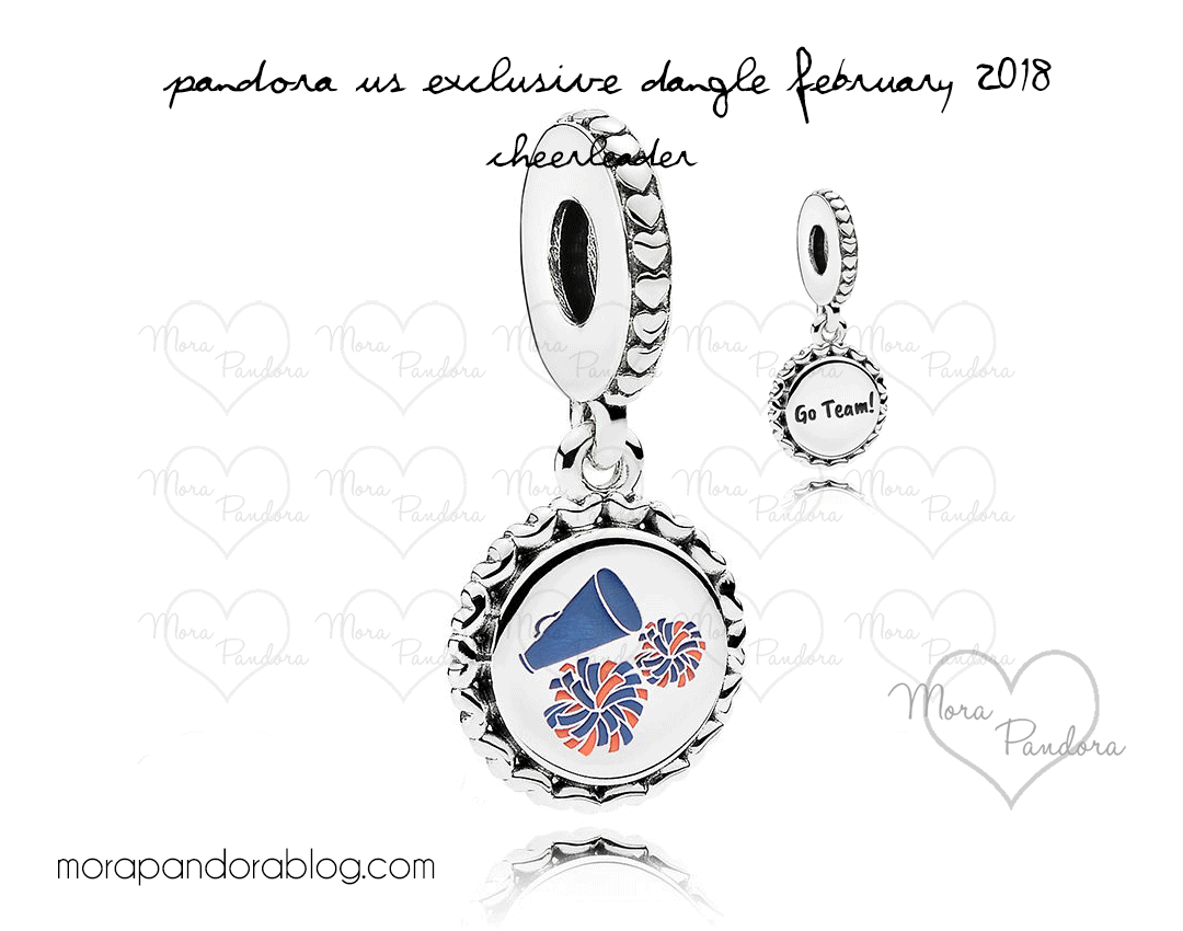 Pandora cheerleader charm