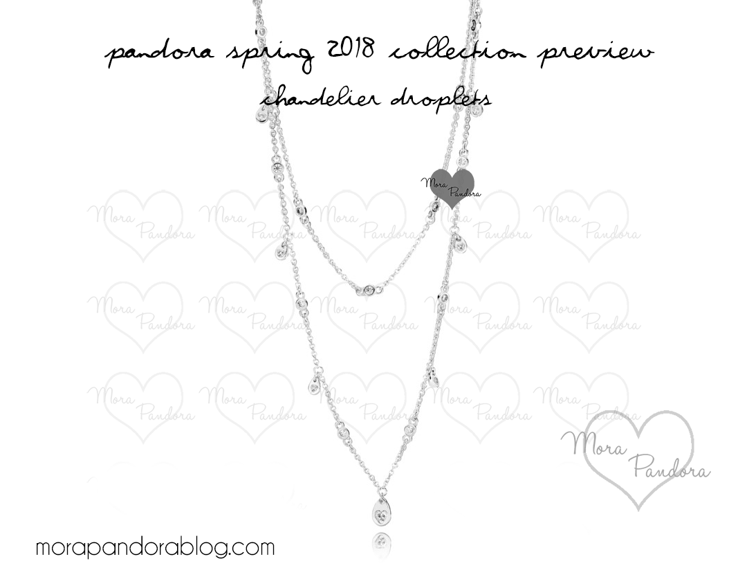 pandora spring 2018 chandelier necklace