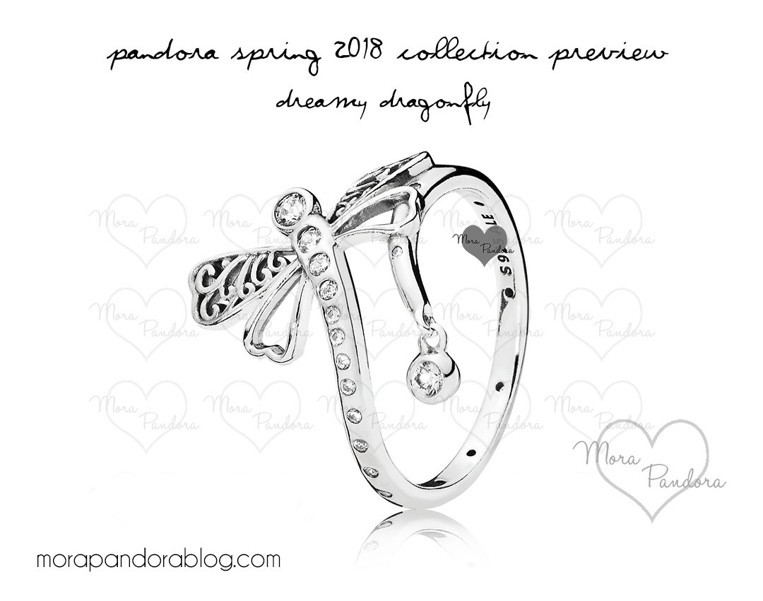Pandora Spring 2018 collection ring dragonfly