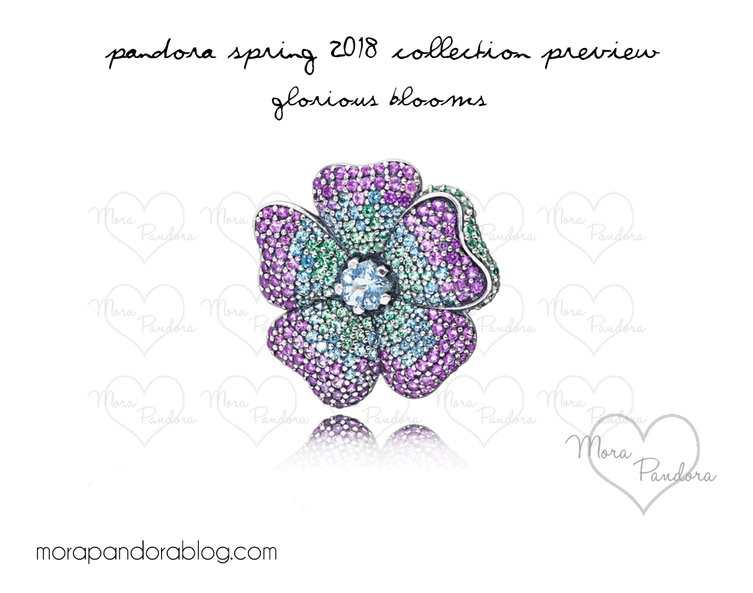 pandora spring 2018 glorious blooms brooch