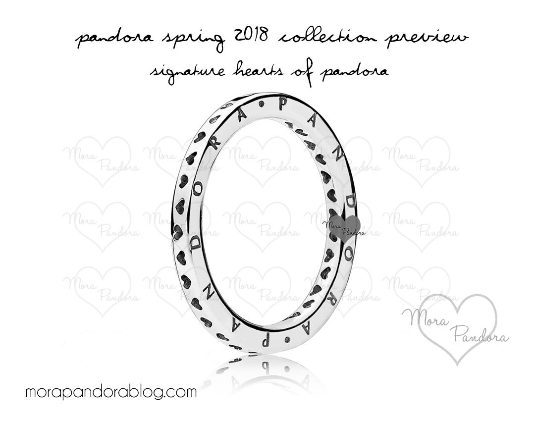 Pandora Spring 2018 collection ring Signature