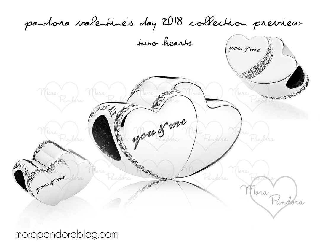 Pandora Valentine's 2018 collection Two Hearts