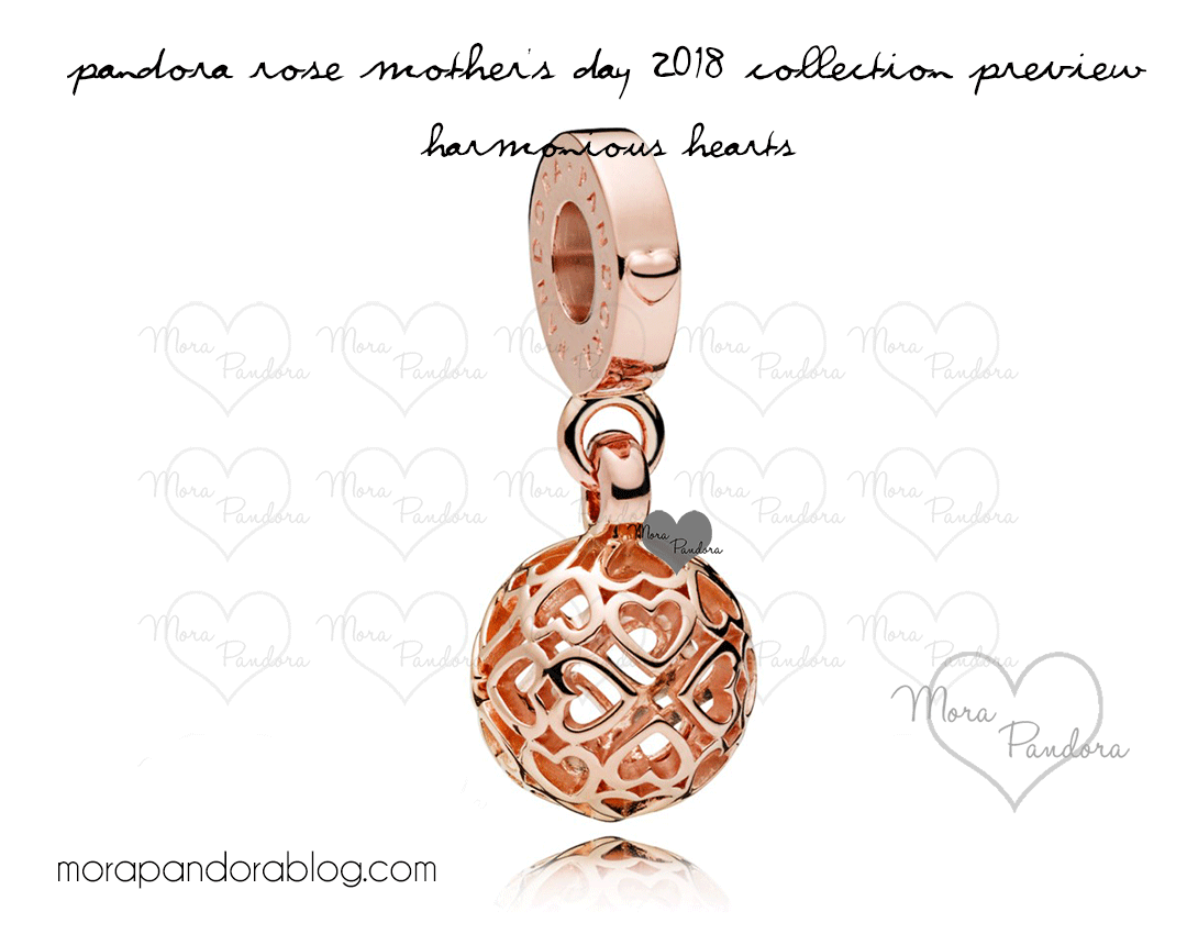 Pandora Rose Mother's Day 2018 collection Harmonious Hearts 