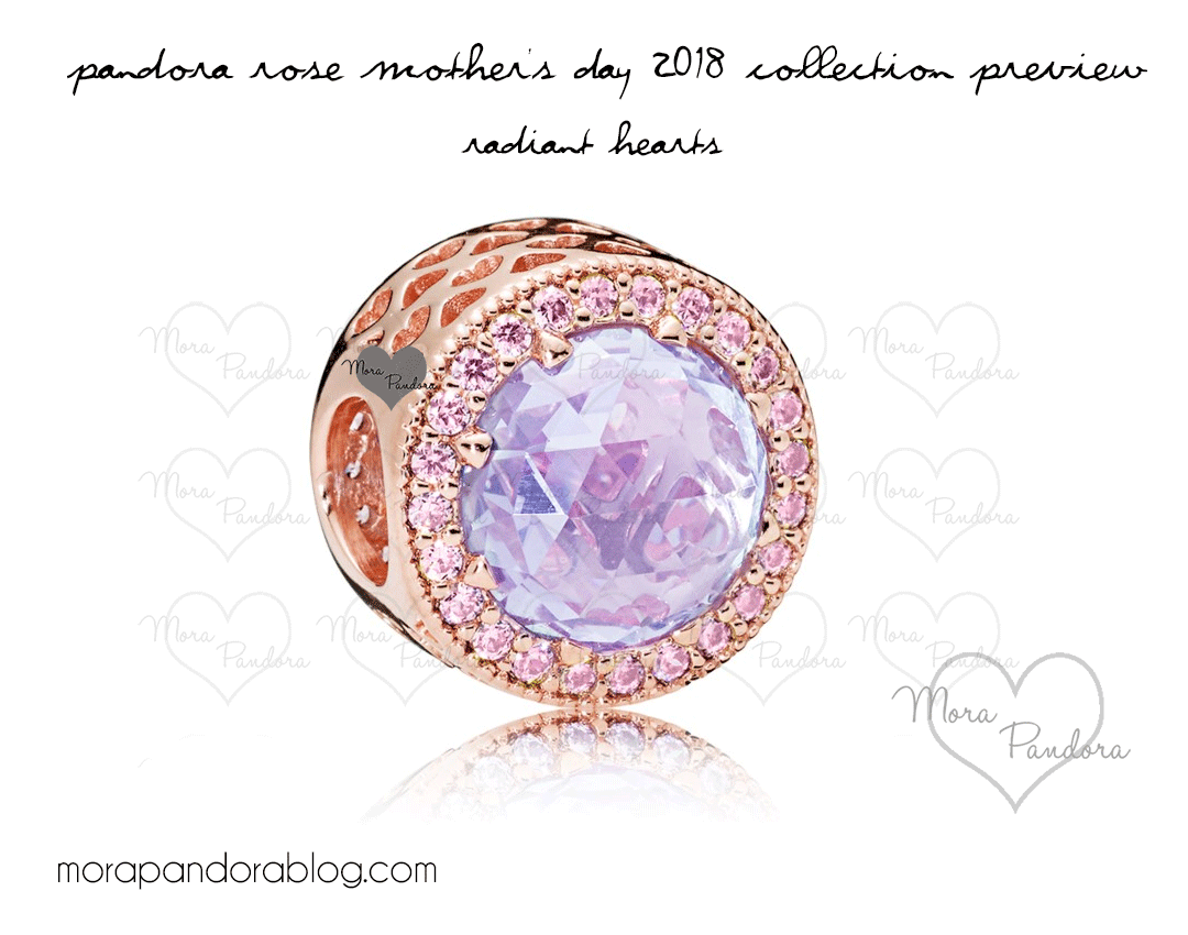pandora rose mother's day 2018 radiant hearts