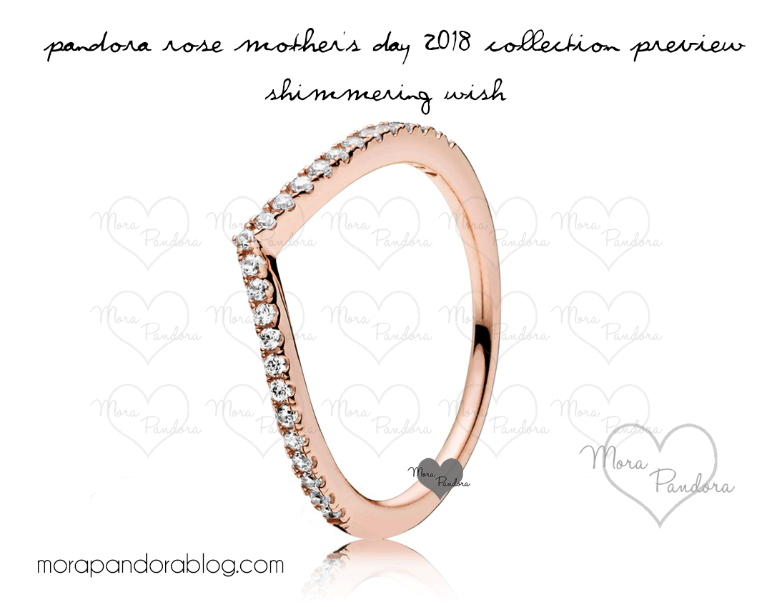 Pandora Rose Mother's Day 2018 rings